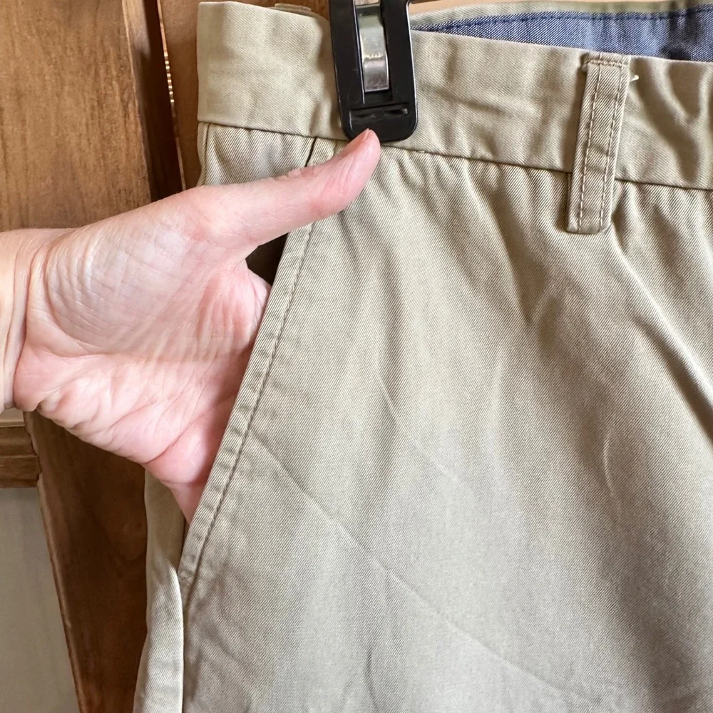 Banana Republic‎ Dawson Chino Pants Mens 36x29 British Khaki Cotton Casual